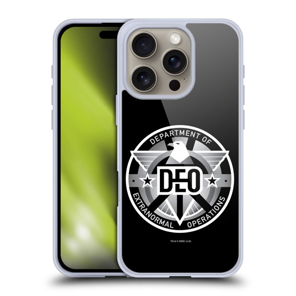 Supergirl TV Series Graphics Deo Soft Gel Case for Apple iPhone 16 Pro