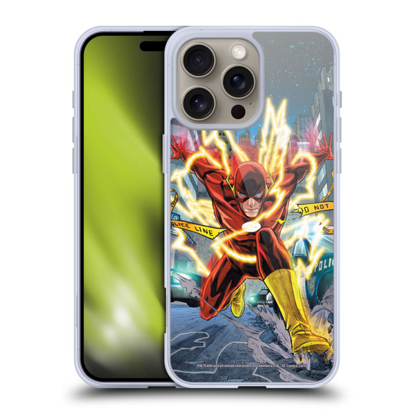 The Flash DC Comics Comic Book Covers Brightest Day Vol 3 #1 Soft Gel Case for Apple iPhone 16 Pro Max