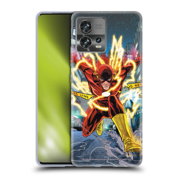 The Flash DC Comics Comic Book Covers Brightest Day Vol 3 #1 Soft Gel Case for Motorola Moto Edge 30 Fusion