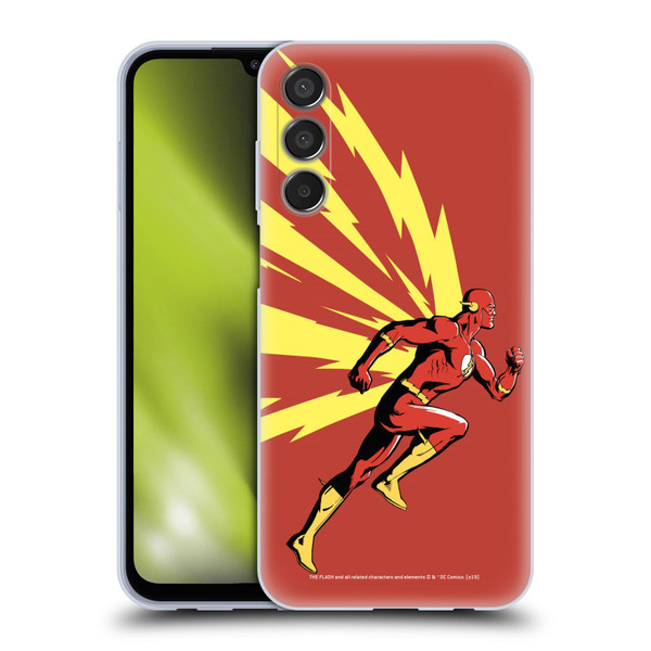 The Flash DC Comics Fast Fashion Running Soft Gel Case for Samsung Galaxy M15/F15 5G