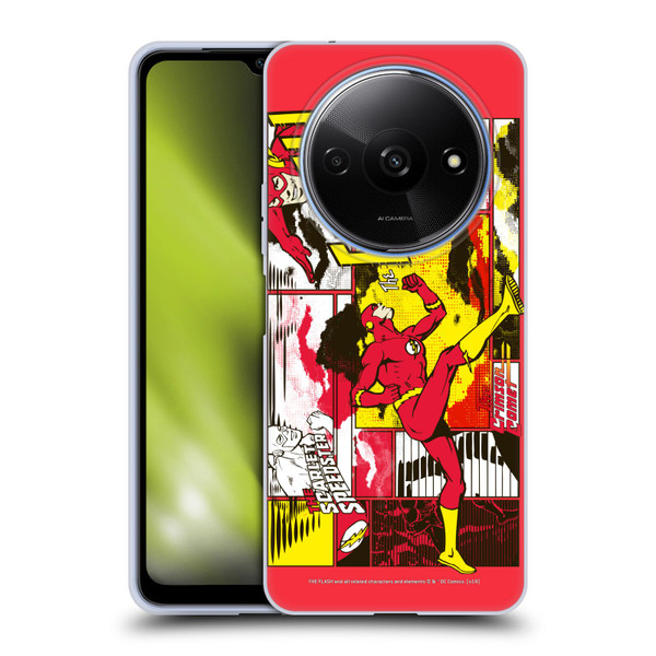 The Flash DC Comics Fast Fashion Pop Art Soft Gel Case for Xiaomi Redmi A3