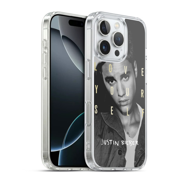 Justin Bieber Purpose B&w Love Yourself Soft Gel Case for Apple iPhone 16 Pro & MagSafe