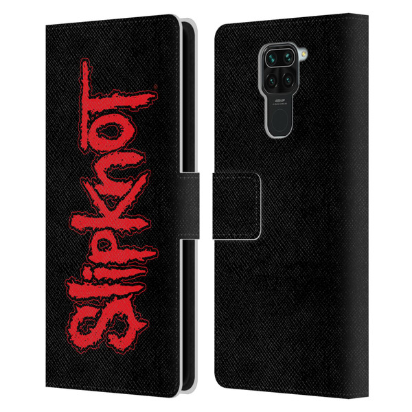 Slipknot Key Art Text Leather Book Wallet Case Cover For Xiaomi Redmi Note 9 / Redmi 10X 4G
