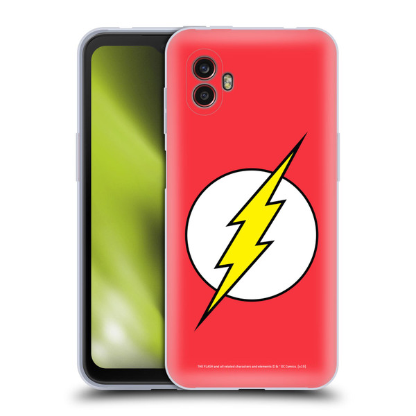 The Flash DC Comics Logo Plain Soft Gel Case for Samsung Galaxy Xcover6 Pro/Pro2