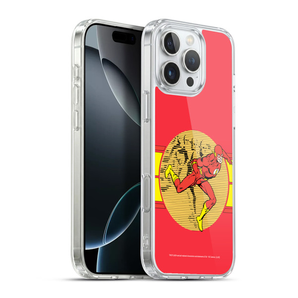 The Flash DC Comics Vintage Fast Soft Gel Case for Apple iPhone 16 Pro Max & MagSafe