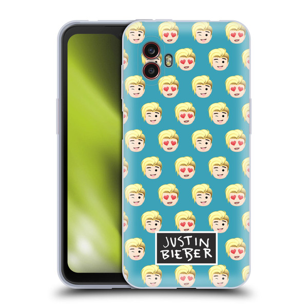 Justin Bieber Justmojis Patterns Soft Gel Case for Samsung Galaxy Xcover6 Pro/Pro2