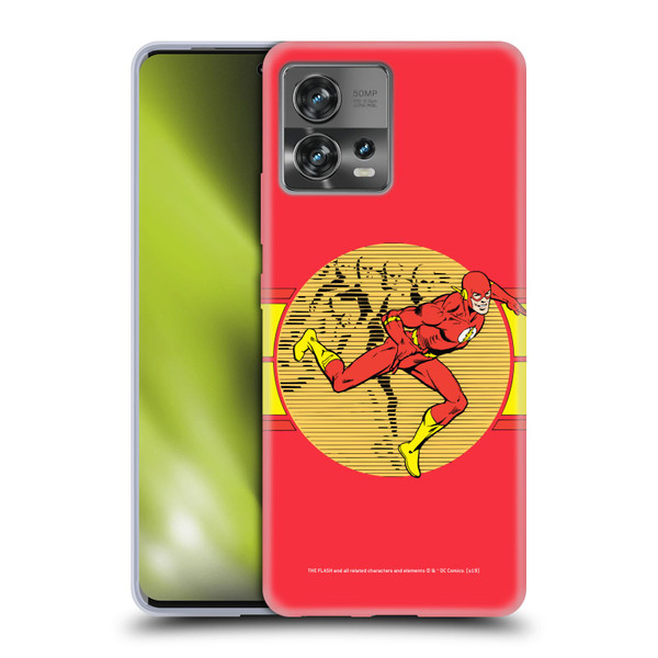 The Flash DC Comics Vintage Fast Soft Gel Case for Motorola Moto Edge 30 Fusion