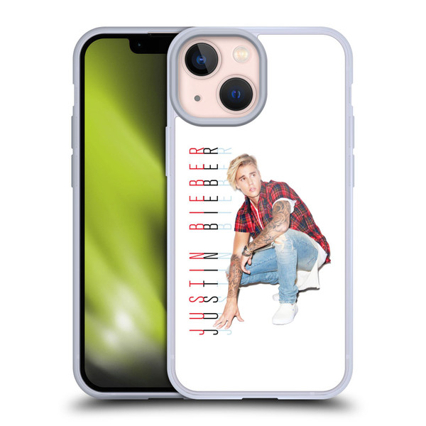 Justin Bieber Purpose Calendar Photo And Text Soft Gel Case for Apple iPhone 13 Mini