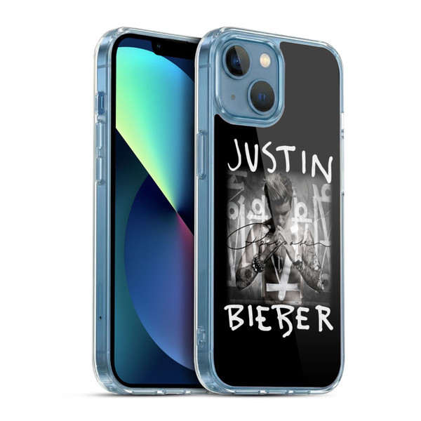 Justin Bieber Purpose Album Cover Soft Gel Case for Apple iPhone 13 Mini & MagSafe