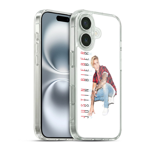 Justin Bieber Purpose Calendar Photo And Text Soft Gel Case for Apple iPhone 16 & MagSafe