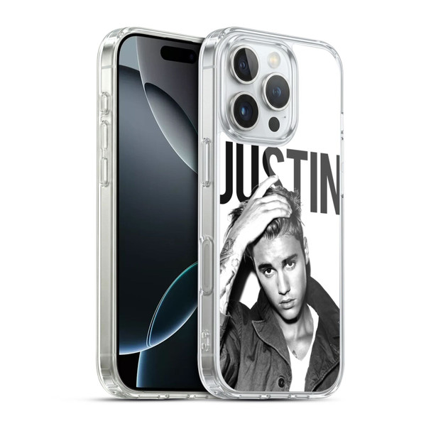 Justin Bieber Purpose Calendar Black And White Soft Gel Case for Apple iPhone 16 Pro & MagSafe