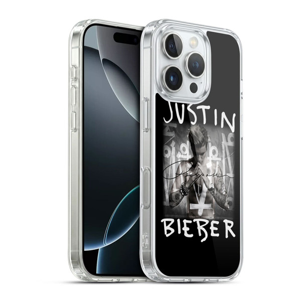 Justin Bieber Purpose Album Cover Soft Gel Case for Apple iPhone 16 Pro & MagSafe