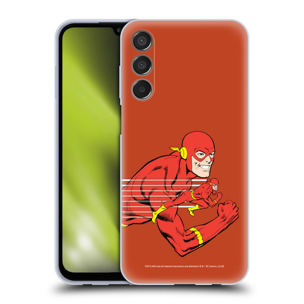 The Flash DC Comics Vintage Double Soft Gel Case for Samsung Galaxy M15/F15 5G