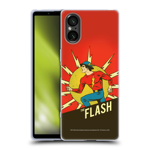 The Flash DC Comics Vintage Jay Garrick 2 Soft Gel Case for Sony Xperia 5 V 5G