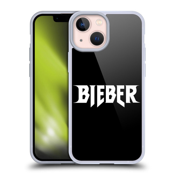 Justin Bieber Tour Merchandise Logo Name Soft Gel Case for Apple iPhone 13 Mini