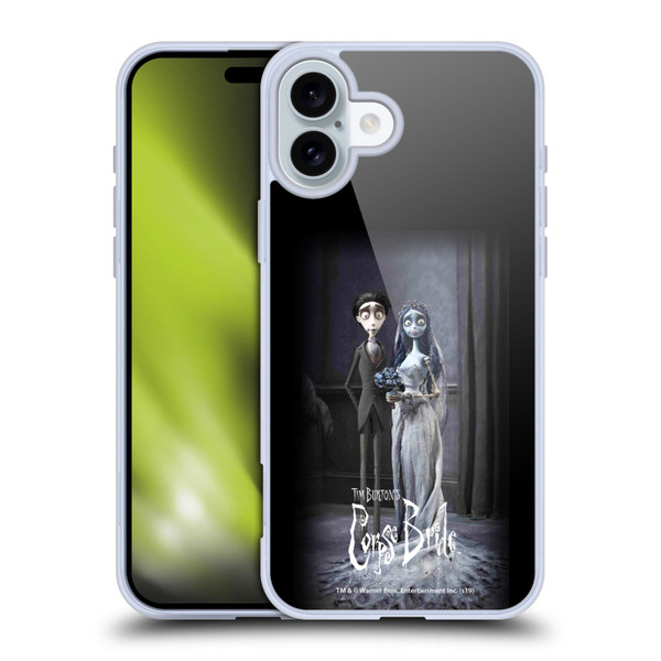Corpse Bride Key Art Wedding Photo Soft Gel Case for Apple iPhone 16 Plus & MagSafe