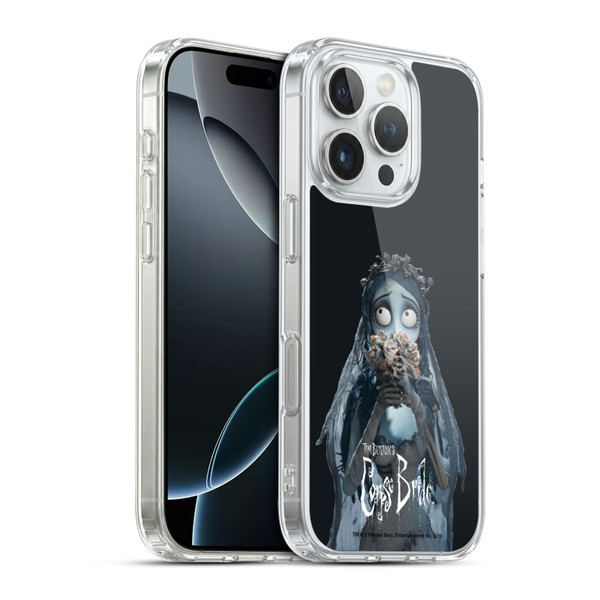 Corpse Bride Key Art Flower Soft Gel Case for Apple iPhone 16 Pro & MagSafe