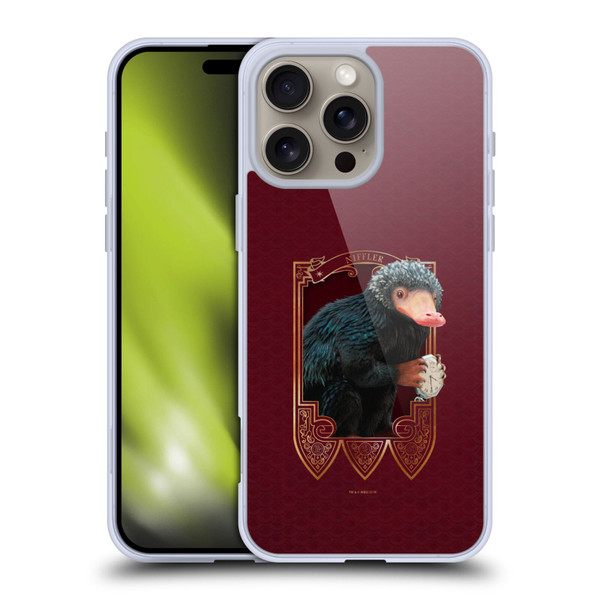 Fantastic Beasts And Where To Find Them Beasts Niffler Soft Gel Case for Apple iPhone 16 Pro Max