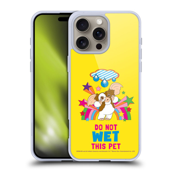 Gremlins Graphics Wet Pet Soft Gel Case for Apple iPhone 16 Pro Max