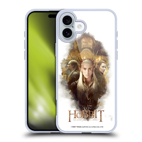 The Hobbit The Battle of the Five Armies Graphics Elves Soft Gel Case for Apple iPhone 16 Plus