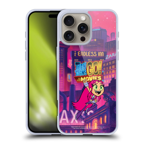 Teen Titans Go! To The Movies Character Art Starfire Soft Gel Case for Apple iPhone 16 Pro Max