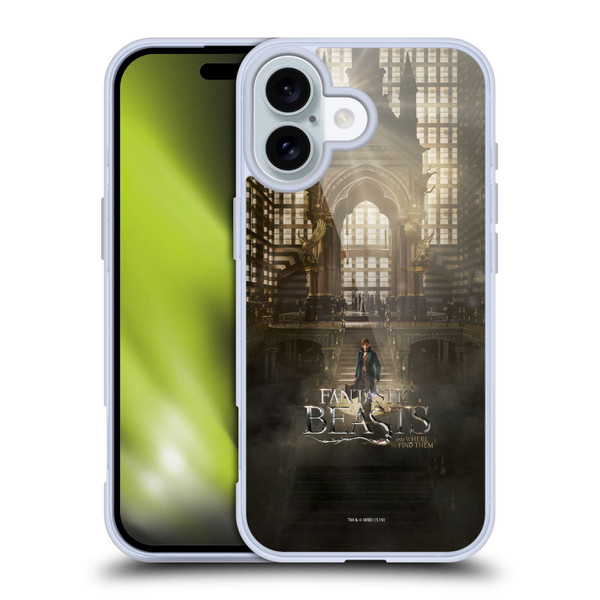 Fantastic Beasts And Where To Find Them Key Art Newt Scamander Poster 2 Soft Gel Case for Apple iPhone 16