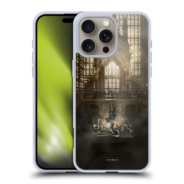 Fantastic Beasts And Where To Find Them Key Art Newt Scamander Poster 2 Soft Gel Case for Apple iPhone 16 Pro Max