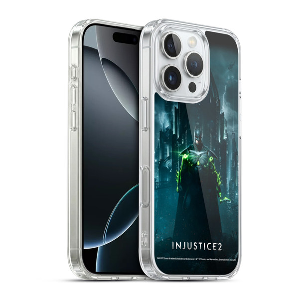 Injustice 2 Characters Batman Soft Gel Case for Apple iPhone 16 Pro & MagSafe