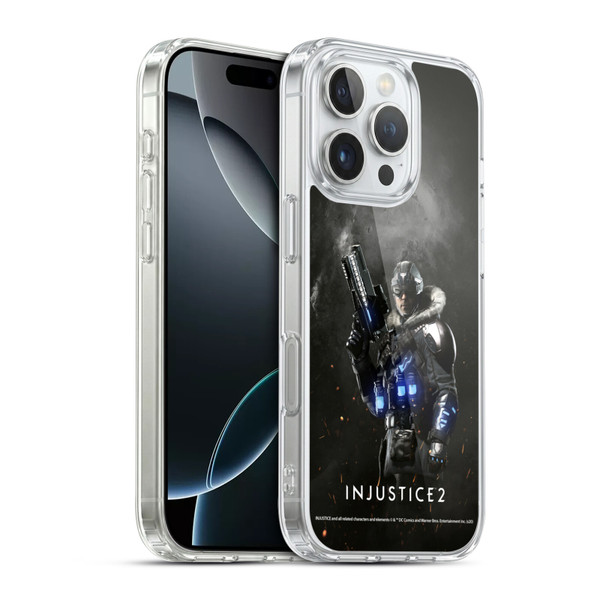 Injustice 2 Characters Captain Cold Soft Gel Case for Apple iPhone 16 Pro & MagSafe