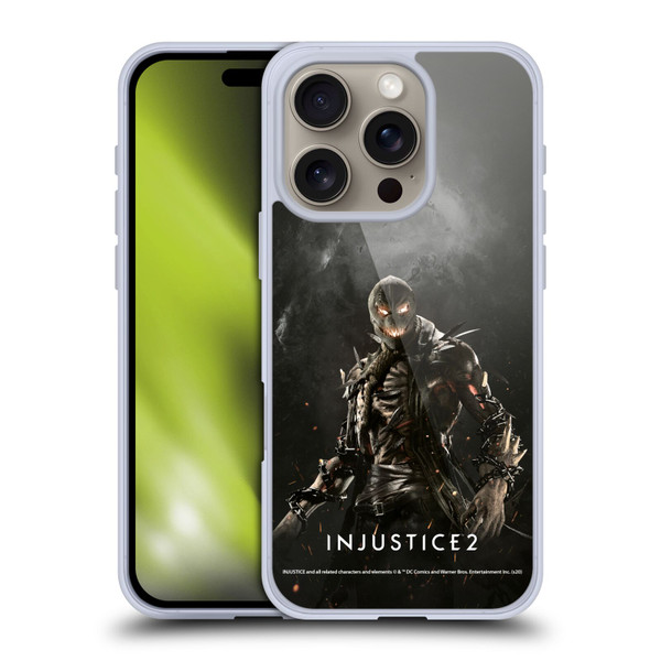 Injustice 2 Characters Scarecrow Soft Gel Case for Apple iPhone 16 Pro