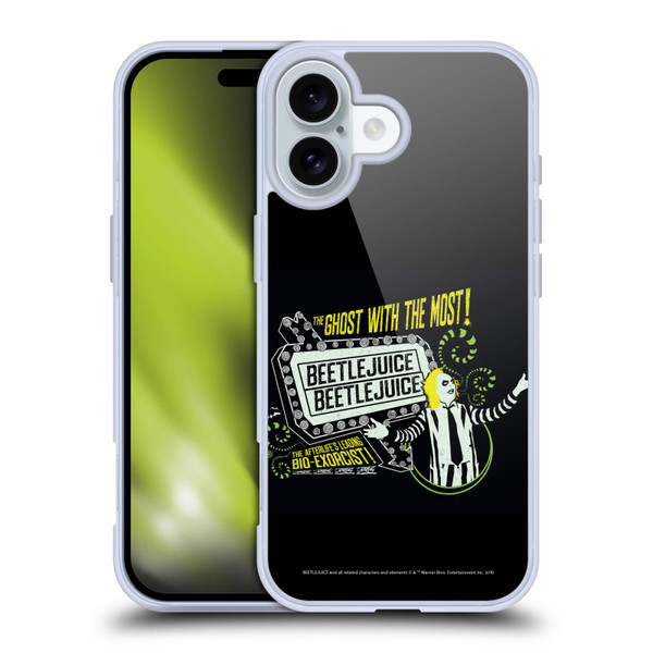 Beetlejuice Graphics Betelgeuse Soft Gel Case for Apple iPhone 16