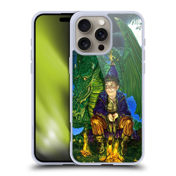 Ed Beard Jr Dragon Friendship Oops Said Soft Gel Case for Apple iPhone 16 Pro Max