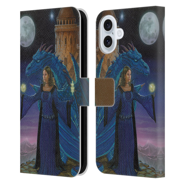 Ed Beard Jr Dragon Friendship Destiny Leather Book Wallet Case Cover For Apple iPhone 16 Plus