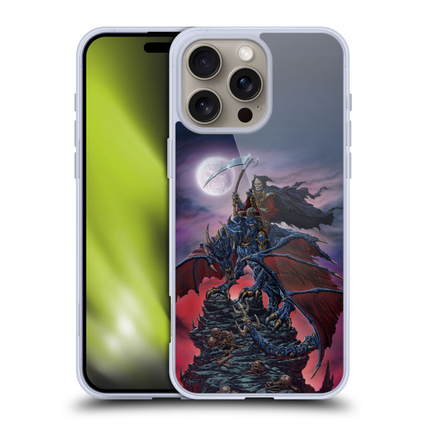 Ed Beard Jr Dragons Reaper Soft Gel Case for Apple iPhone 16 Pro Max