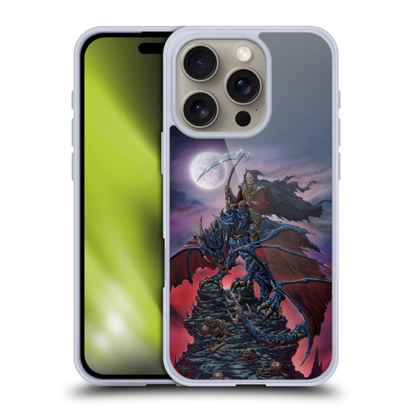 Ed Beard Jr Dragons Reaper Soft Gel Case for Apple iPhone 16 Pro