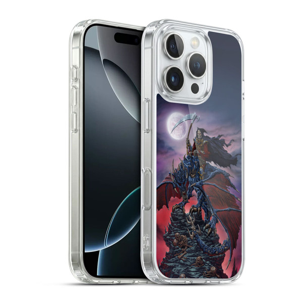 Ed Beard Jr Dragons Reaper Soft Gel Case for Apple iPhone 16 Pro & MagSafe