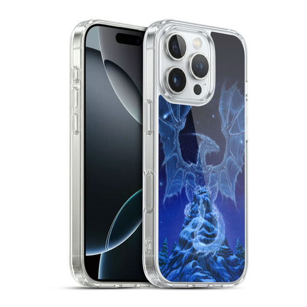 Ed Beard Jr Dragons Winter Spirit Soft Gel Case for Apple iPhone 16 Pro & MagSafe