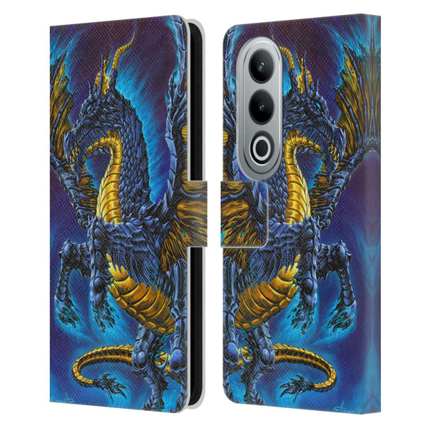 Ed Beard Jr Dragons Mare Leather Book Wallet Case Cover For OPPO OnePlus Ace 3V 5G