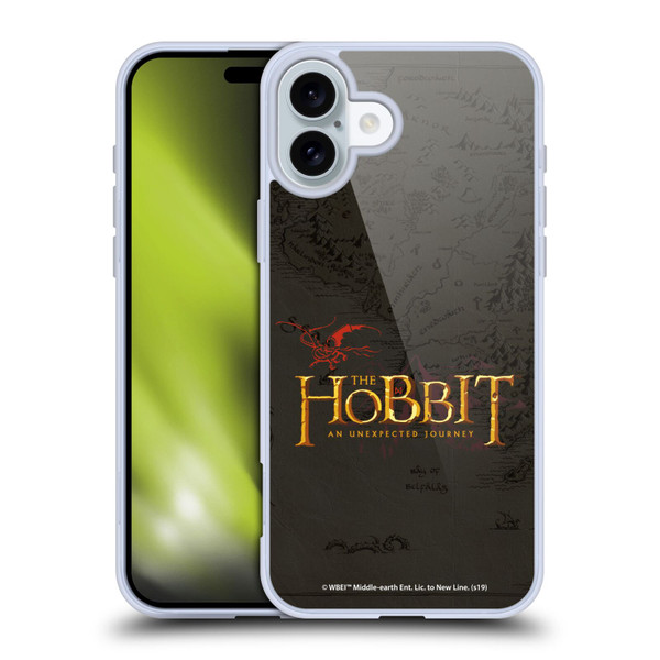 The Hobbit An Unexpected Journey Graphics The Lonely Mountain Soft Gel Case for Apple iPhone 16 Plus