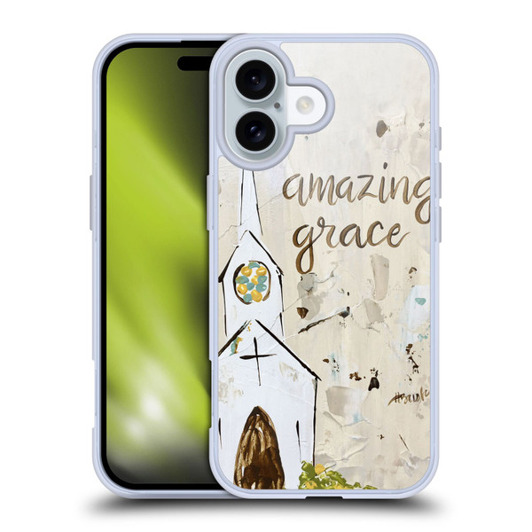 Haley Bush Church Painting Art Soft Gel Case for Apple iPhone 16 & MagSafe