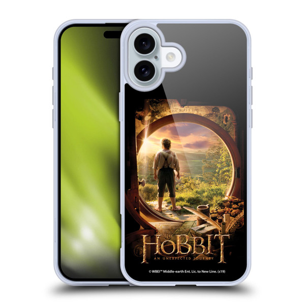 The Hobbit An Unexpected Journey Key Art Hobbit In Door Soft Gel Case for Apple iPhone 16 Plus