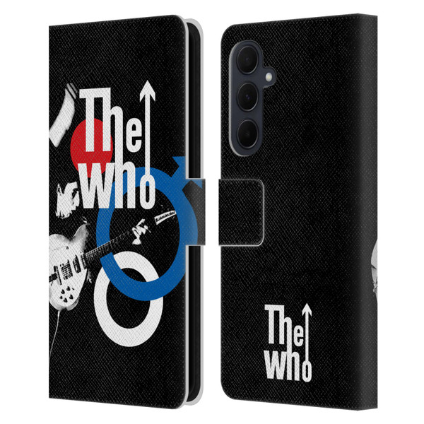 The Who Band Art Maximum R&B Leather Book Wallet Case Cover For Samsung Galaxy A35 5G