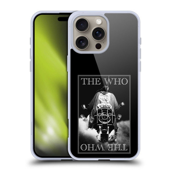 The Who Band Art Quadrophenia Album Soft Gel Case for Apple iPhone 16 Pro Max