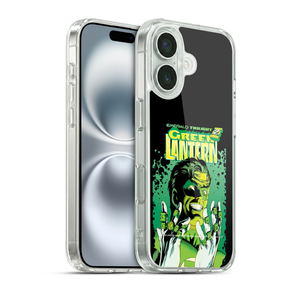 Green Lantern DC Comics Comic Book Covers Emerald Twilight Soft Gel Case for Apple iPhone 16 & MagSafe