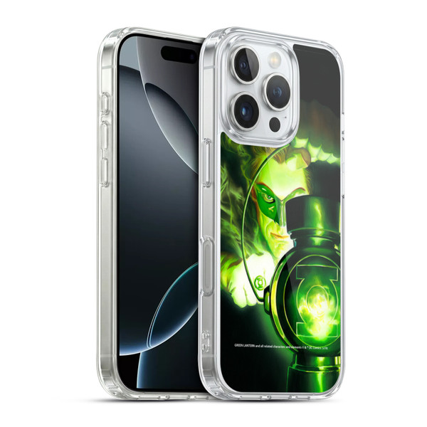 Green Lantern DC Comics Comic Book Covers Portrait Soft Gel Case for Apple iPhone 16 Pro & MagSafe