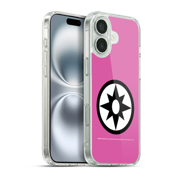 Green Lantern DC Comics Lantern Corps Star Sapphires Soft Gel Case for Apple iPhone 16 Plus & MagSafe