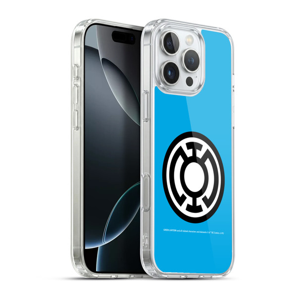 Green Lantern DC Comics Lantern Corps Blue Soft Gel Case for Apple iPhone 16 Pro Max & MagSafe