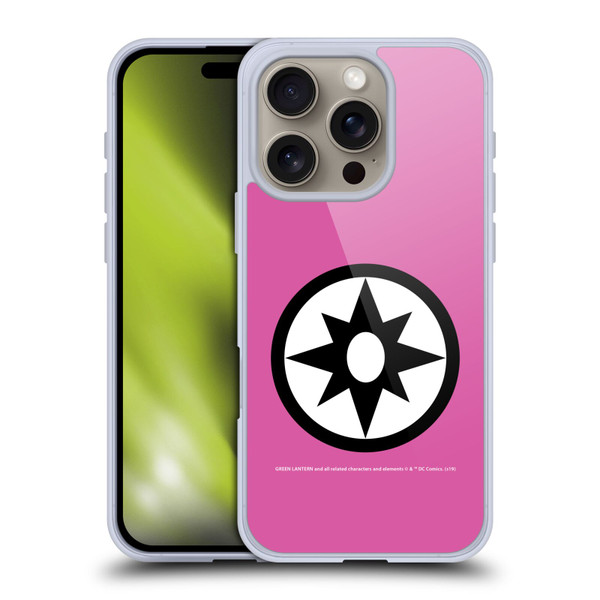 Green Lantern DC Comics Lantern Corps Star Sapphires Soft Gel Case for Apple iPhone 16 Pro