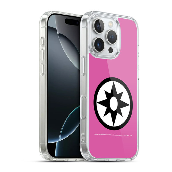Green Lantern DC Comics Lantern Corps Star Sapphires Soft Gel Case for Apple iPhone 16 Pro & MagSafe