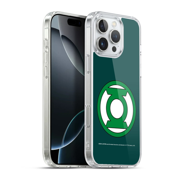 Green Lantern DC Comics Logos Classic 2 Soft Gel Case for Apple iPhone 16 Pro Max & MagSafe